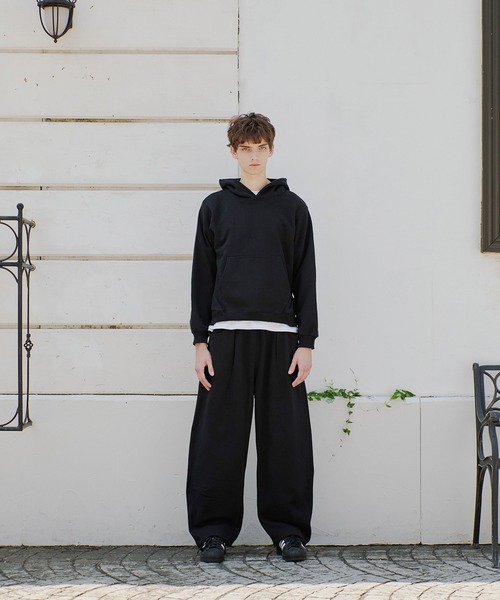 Regen Glanz スウェットパンツ ジャージ curve design tuck sweatpants