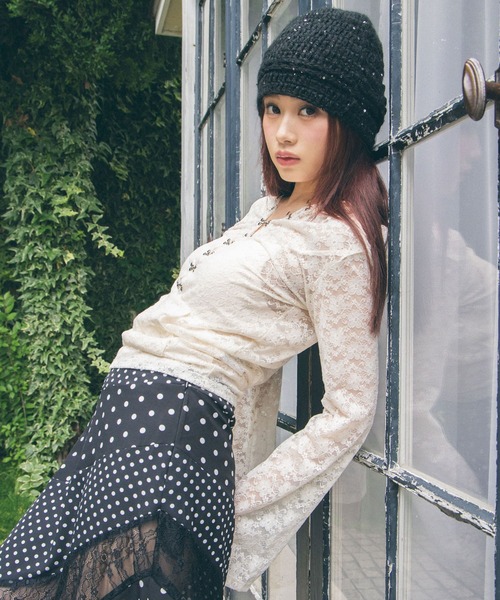 Heart Tattoo パーカー lace chain hoodie / レースチェーンフーディ