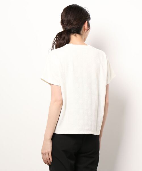 「l'atelier du savon」 半袖カットソー FREE アイボリー レディース_画像3