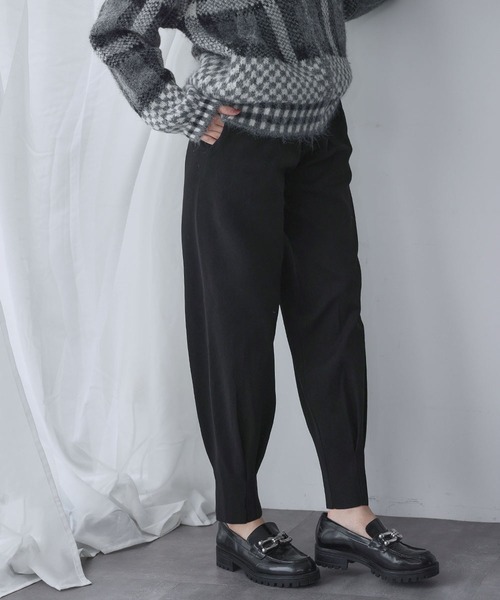 ELFRANK パンツ ニット ジョガーパンツ レディース : ZOZOTOWN Yahoo