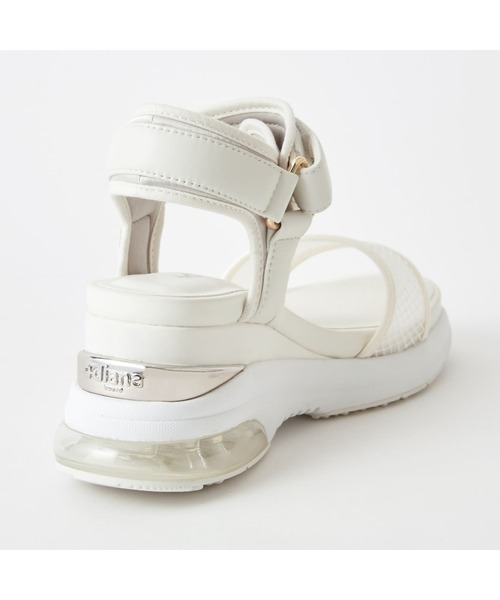 「+diana」 ヒールサンダル 23.5cm ブラック レディース_画像8