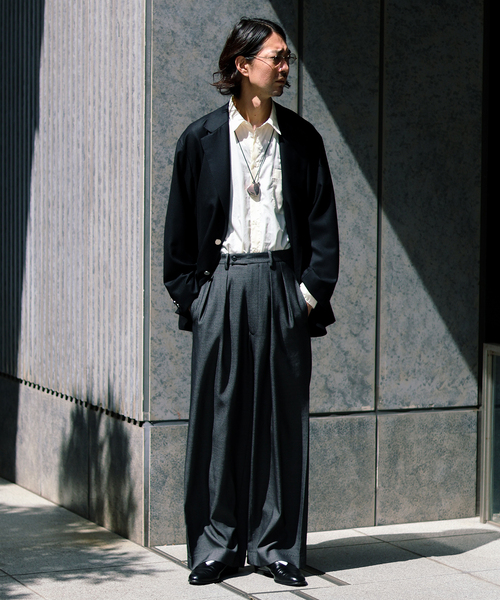 EDIFICE（エディフィス） ワイドパンツ スラックス m's braque (エムズ