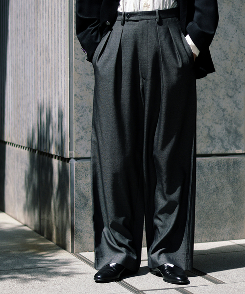 EDIFICE（エディフィス） ワイドパンツ スラックス m's braque (エムズ