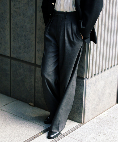 EDIFICE（エディフィス） ワイドパンツ スラックス m's braque (エムズ