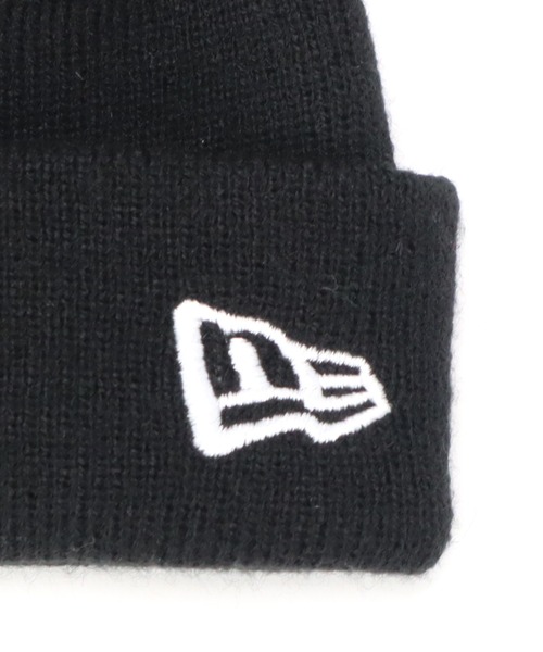 「NEW ERA」 ニットキャップ FREE ブラック×ホワイト メンズ_画像2