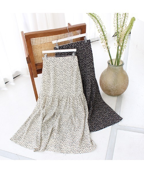 「MODE ROBE」 フレアスカート FREE ブラック レディース_画像5