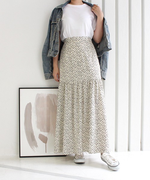 「MODE ROBE」 フレアスカート FREE ブラック レディース_画像8