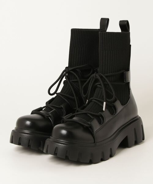 ROSE BUD（ローズバッド） ブーツ LACE-UP BOOTS レディース