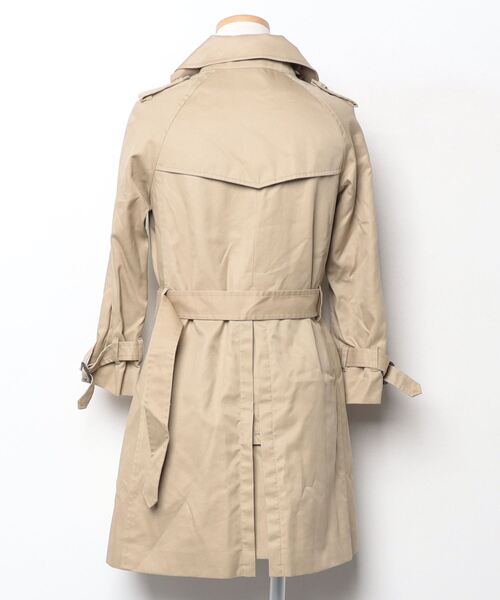 「beautiful people」 トレンチコート 130 ベージュ レディース_画像2