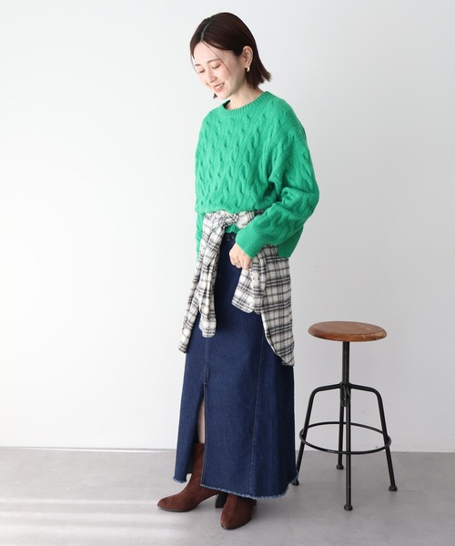 値下げ⭐️美品☆数回着用☆ Ameri Vintage☆ケーブルニット 2026年最新】ameri vintage ニット アメリヴィンテージの人気アイテム