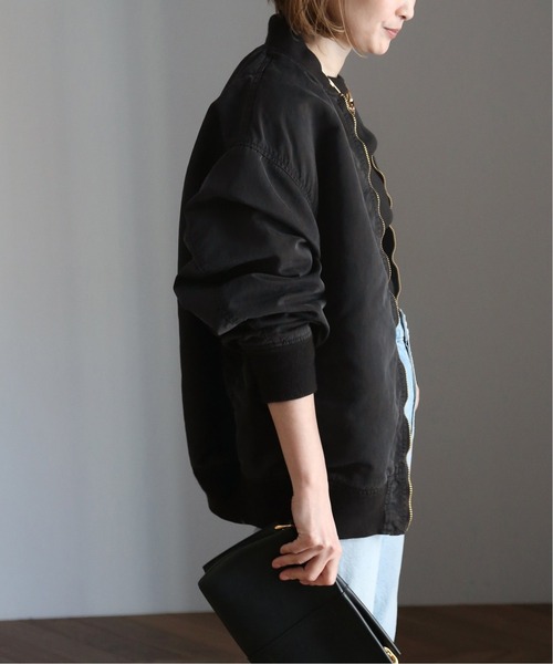 ドゥーズィエムクラス　ブルゾン　黒　パーカー　ナイロン混　金ボタン　FREE 新品未使用 ドゥーズィエム クラス C/N フードブルゾン パーカー