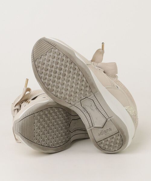 「+diana」 ローカットスニーカー 22.0cm ベージュ レディース_画像3