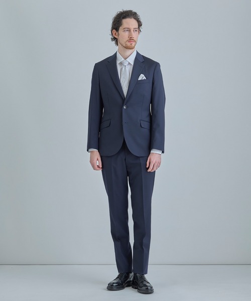 MEN'S BIGI（メンズビギ） ネクタイ シャドーペイズリー×ドット柄