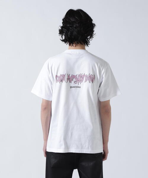 guernika×ちびまる子ちゃん/Vintage style Tshirt guernika×ちびまる子ちゃん/Drooping Maruko Vintage style Tshirt