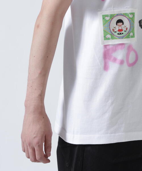 ROYAL FLASH（ロイヤルフラッシュ） tシャツ 「guernika×ちびまる子