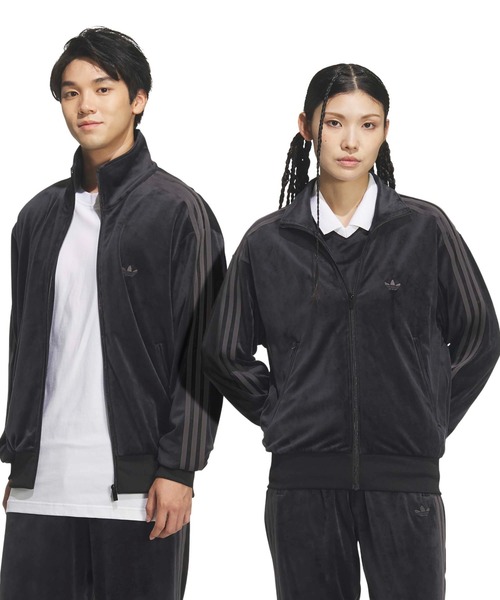 adidas FB TT ベロア トラック ジャケット adidas（アディダス） コート ジャケット adidas FB TT VELOUR