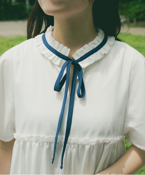 「kutir」 半袖ワンピース LARGE ブラック レディース_画像8