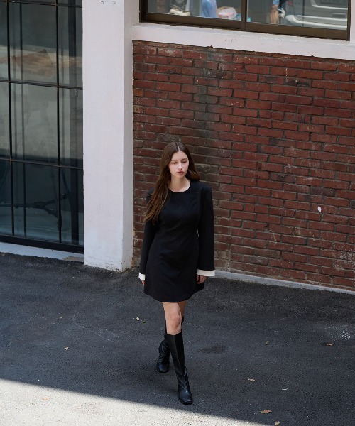 GENERAL IDEA ワンピース cuffs coloration mini one piece カフスミニ