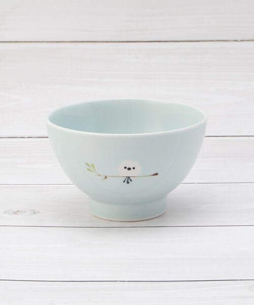Etreinte angeline吃一碗鱼丸 one'sterrace（ワンズテラス） 食器 シマエナガ 飯碗 : ZOZOTOWN Yahoo