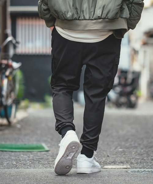 En serio TOKYO カーゴパンツ 「NULL」サルエルジョガーカーゴパンツ