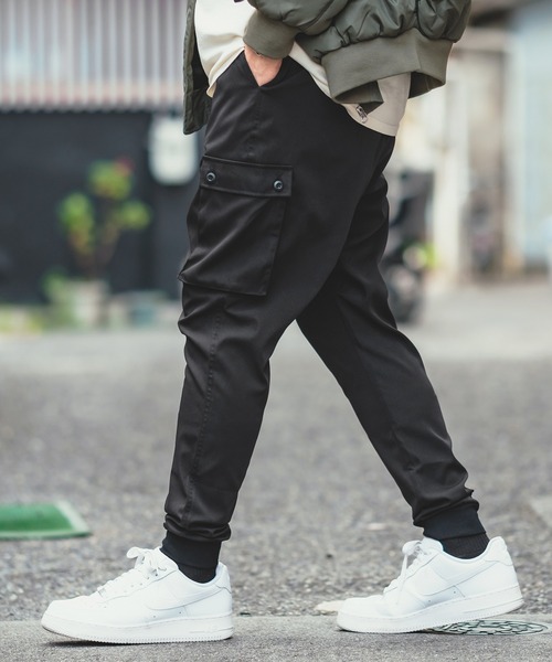 En serio TOKYO カーゴパンツ 「NULL」サルエルジョガーカーゴパンツ