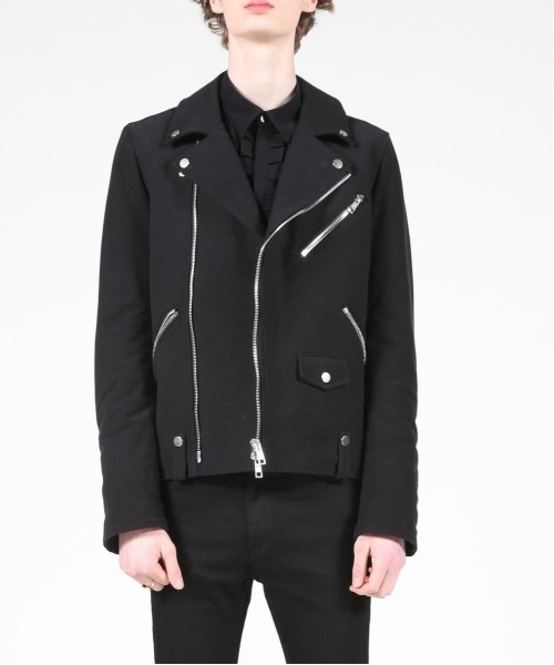 「GalaabenD」 ライダースジャケット M ブラック メンズ_画像4