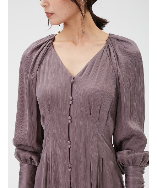 「FRAY I.D」 長袖ワンピース 0 グレー レディース_画像7