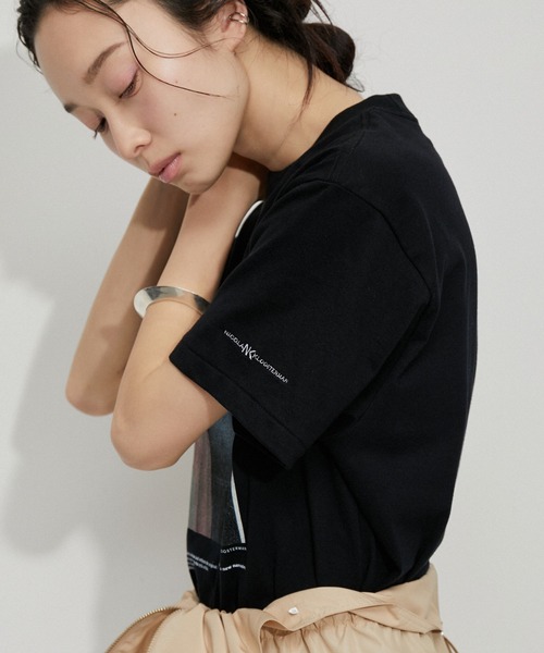 「JANE SMITH / JOHN SMITH」 半袖Tシャツ X-SMALL ホワイト レディース_画像9