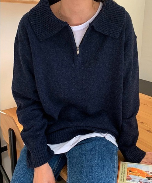 「Chaco closet」 「INOLVE」長袖ニット FREE アイボリー レディース_画像3