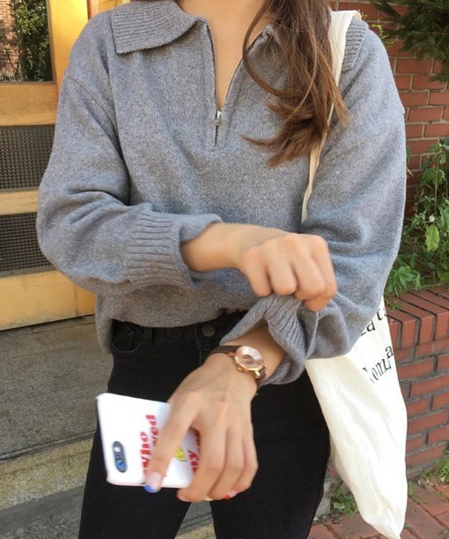 「Chaco closet」 「INOLVE」長袖ニット FREE アイボリー レディース_画像4