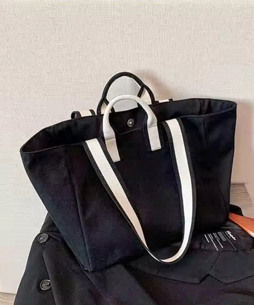 トートバッグ 「 ammy. / エイミードット 」 バイカラー ハンドル