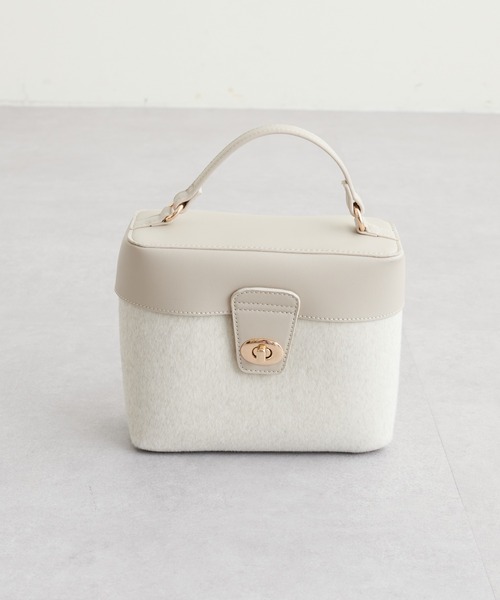 「natural couture」 2WAYバッグ FREE グレー レディース_画像4