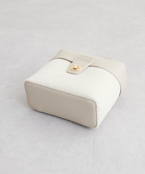 「natural couture」 2WAYバッグ FREE グレー レディース_画像9