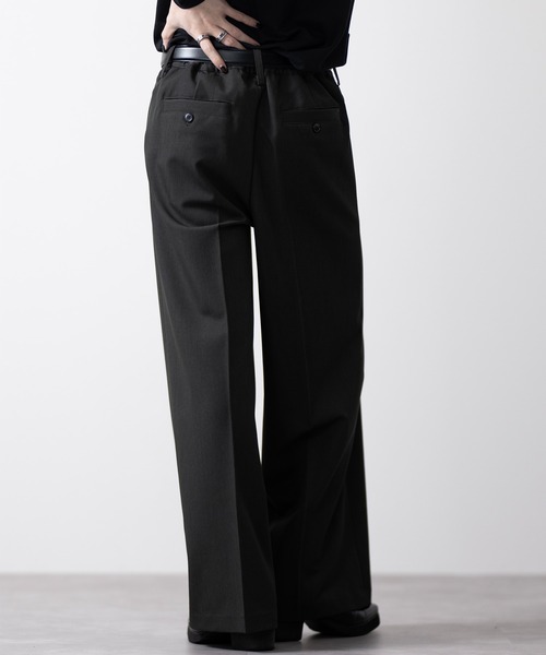 「CLEL」 スラックス M ブラック メンズ_画像5