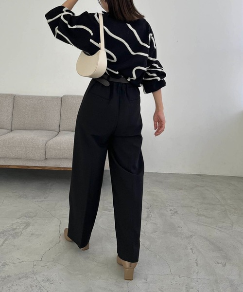 「CAPRICIEUX LE'MAGE」 長袖ニット FREE ブラック レディース_画像5