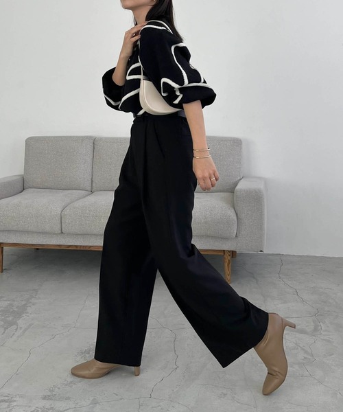 「CAPRICIEUX LE'MAGE」 長袖ニット FREE ブラック レディース_画像8