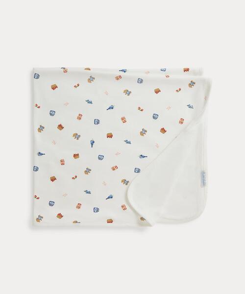 【未使用品】Polo Ralph Lauren ポロベア　ブランケット Polo Ralph Lauren Childrenswear ベビー Polo ベア コットン インター