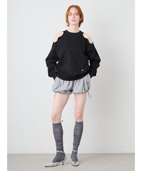 SORIN（ソリン） トレーナー スウェット Cut Out Shoulder Sweat Top 
