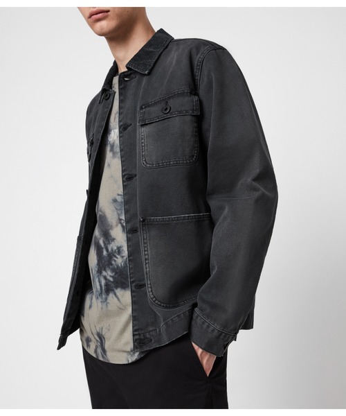 ALLSAINTS ブラック レザーライダースジャケット 【公式通販 