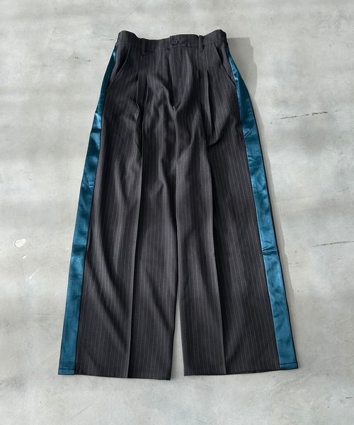 UNDERSTATEMENTs ワイドパンツ スラックス 「ユニセックス」サイド