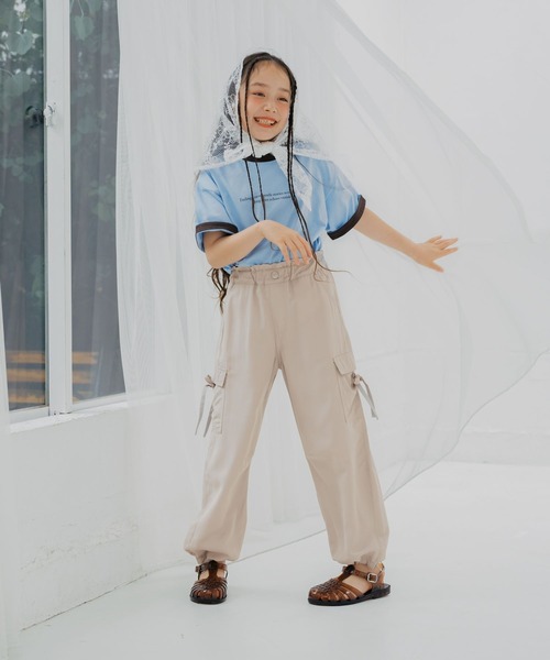 GLOBAL WORK（グローバルワーク） ワイドパンツ パンツ カーブドロスト