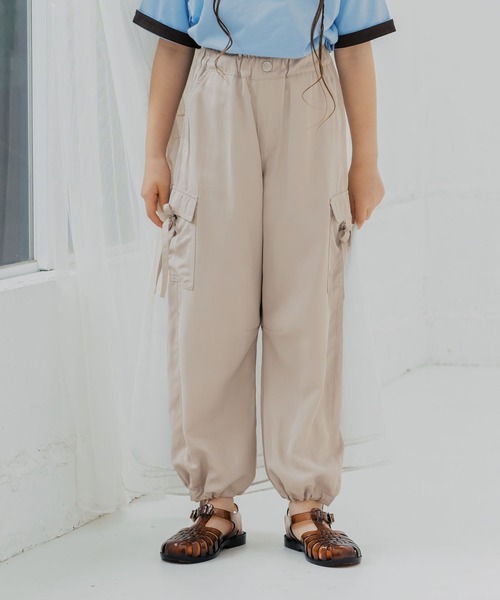 GLOBAL WORK（グローバルワーク） ワイドパンツ パンツ カーブドロスト