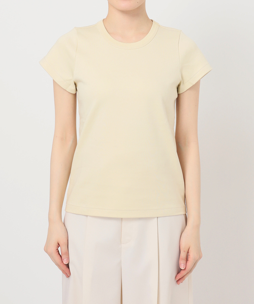 完売  NOBLE  ノーブル  パイピングカットソー NOBLE（ノーブル） tシャツ 「追加・WEB限定カラー」スビンコットン