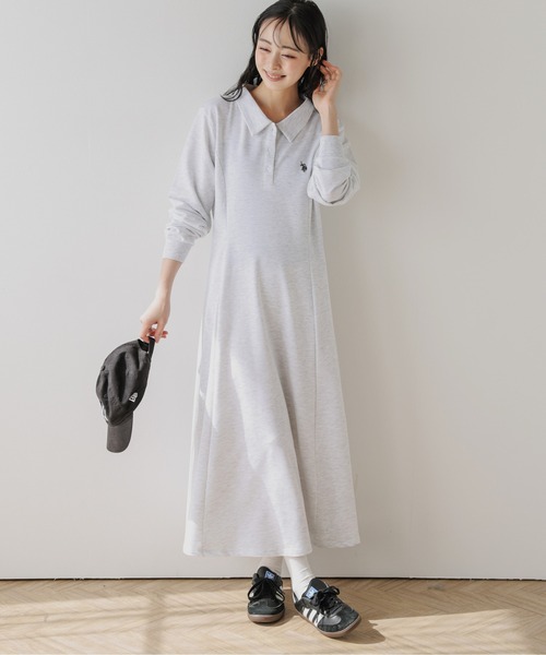 U.S. POLO ASSN.（ユーエスポロアッスン） ワンピース 夏 ワンポイント 