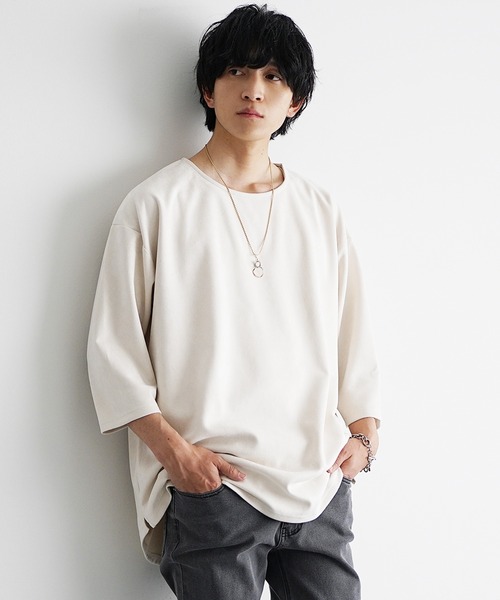 MinoriTY（マイノリティ） tシャツ 「MinoriTY」スウェード素材