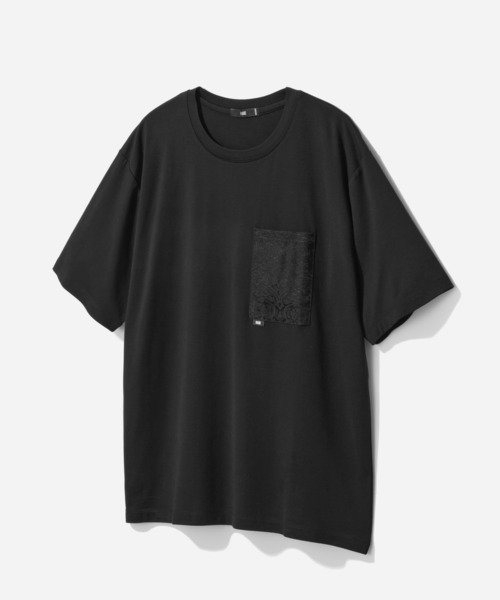 HARE（ハレ） tシャツ 「接触冷感」ジャガードポケットロゴカット(HARE