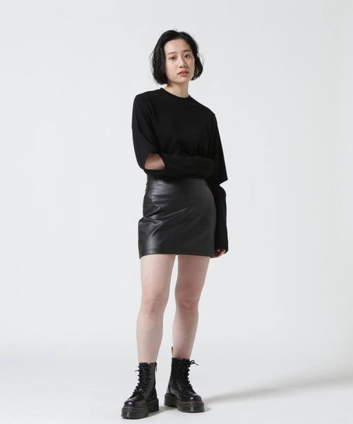 「L.H.P」 長袖カットソー F アイボリー レディース_画像5