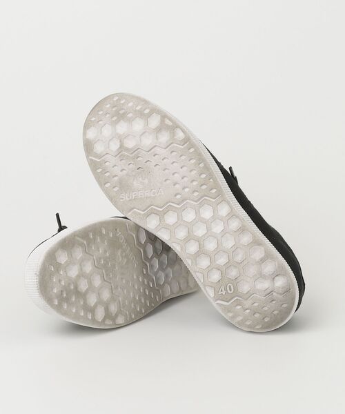 「SUPERGA」 ローカットスニーカー - ブラック レディース_画像3