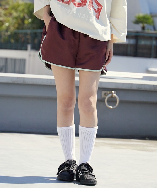 Chick ワイドパンツ パンツ Side Line Easy-Fit Shorts / サイドライン