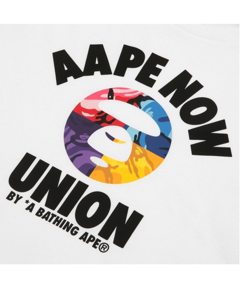 tシャツ AAPE BASIC TEE メンズの画像